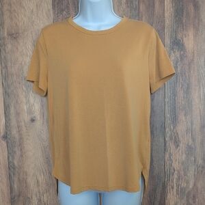A New Day Gold Boxy Relaxed Tee S
